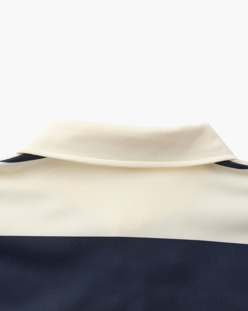 Vintage Stripe Rugby Polo