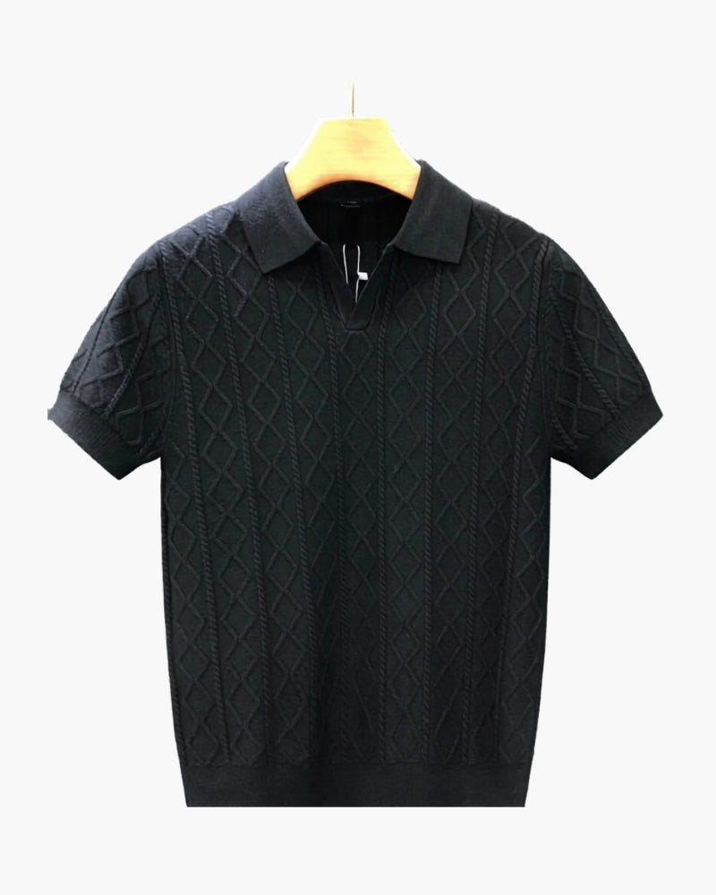 Signature Textured Knit Polo